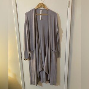 Lululemon Lilac Long Cardigan